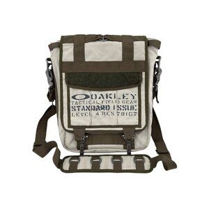 Oakley Tactical Field Gear Standard Issue Canvas Messenger Bag Adjustable Strap